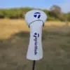 Taylormade ซองครอบหัวกอล์ฟ Driver Fairway Wood Hybrid UT เหล็ก Headcover - Image 3