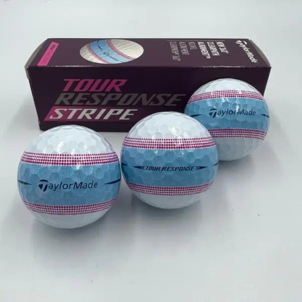 ลูกกอล์ฟ TAYLORMADE TOUR RESPONSE STRIPE 3 ลูก [3 Balls]