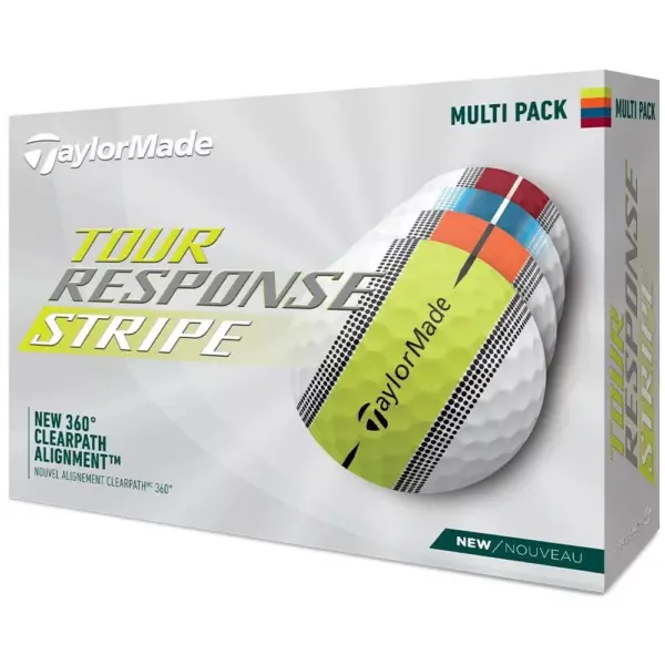 ลูกกอล์ฟ TAYLORMADE TOUR RESPONSE STRIPE