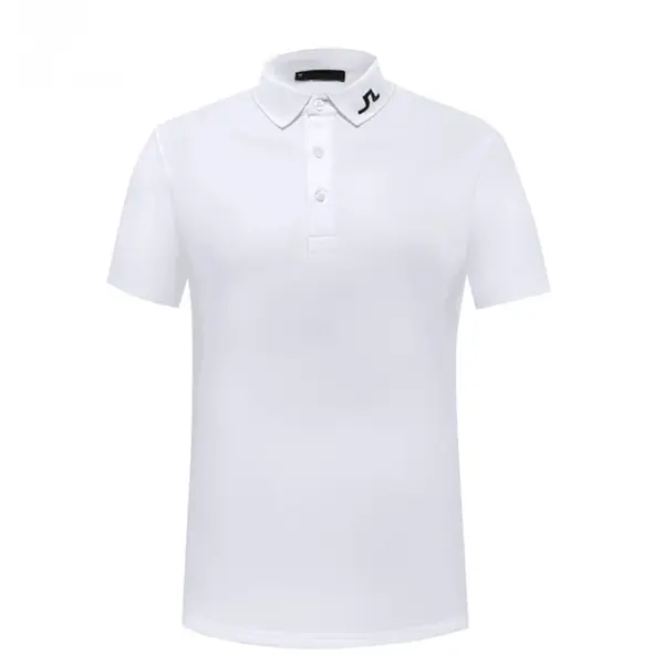 J.LINDERBERGเสื้อยืดแขนสั้น ชาย  Golf Men's Short Sleeved - Image 2